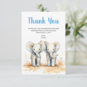 Baby Shower Thank You Card サンキューカード (スタンド正面)