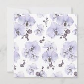 Baby Shower Thank You Card - Floral Appreciation サンキューカード (裏面)