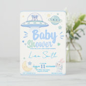 Baby Shower -UFO Pets- 招待状 (スタンド正面)