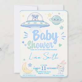 Baby Shower -UFO Pets- 招待状
