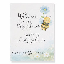 Baby Shower Welcome Sign