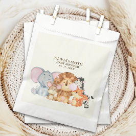 Baby Shower with Jungle Animals Theme フェイバーバッグ
