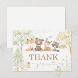 Baby Shower Woodland Animalsありがとうございました