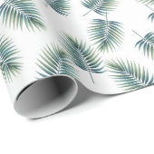 Baby Shower Wrapping Paper Fern Pattern Dinosaur ラッピングペーパー (ロールコーナー)