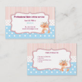 Baby sitters, Business card  名刺 (正面/裏面)