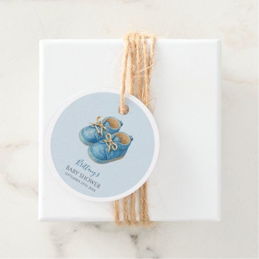 Baby Sneakers Sports Baby Shower  フェイバータグ (インサイチュ)