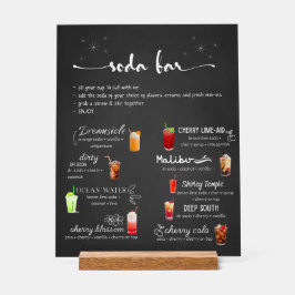 Baby Soda Ready to POP Soda Bar  アクリルサイン