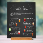 Baby Soda Ready to POP Soda Bar アクリルサイン (ニュートラル)