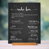 Baby Soda Ready to POP Soda Bar  アクリルサイン (ニュートラル)