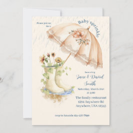 Baby Sprinkle 招待状