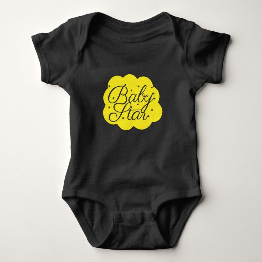 Baby star Baby Jersey Bodysuit ベビーボディスーツ (正面)