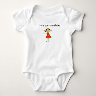 Baby T-shirt "Little Miss sunshine" ベビーボディスーツ