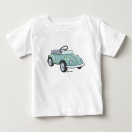 Baby t-shirt met een kever trapauto ベビーTシャツ