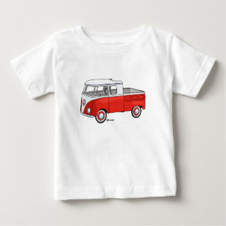 Baby t-shirt met vintage pickup trapauto ベビーTシャツ