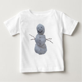 Baby T-Shirt – Snowman ベビーTシャツ