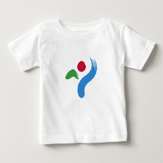Baby T-Shirt with Flag of Seoul ベビーTシャツ (正面)