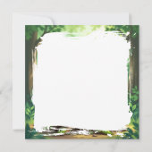 Baby Tiger | Cute Cartoon Kid's Nursery Art (裏面)