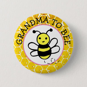 Baby to Bee Boy's Baby Shower 缶バッジ