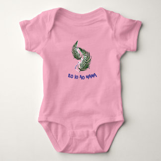 Baby Toddler Bodysuit New Zealand Aotearoa Fern  ベビーボディスーツ