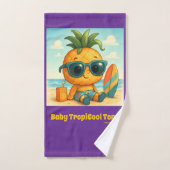 Baby TropiCool Tony - Pineapple Empire バスタオルセット (ハンドタオル)