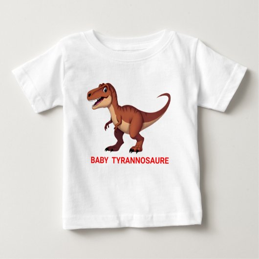 Baby Tyrannosaure ベビーTシャツ (正面)
