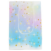 Baby Unicorn Birthday Bag ミディアムペーパーバッグ (裏面)