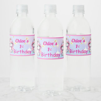 Baby Unicorn Drink Label ペットボトルラベル