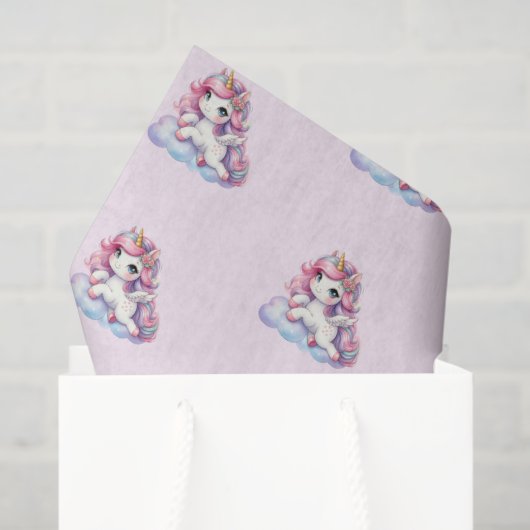 Baby Unicorn Tissue Paper 薄葉紙 (ギフトバッグ)