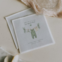 Baby, We love you so Matcha! ペーパーナプキン