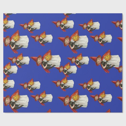 Baby witches Halloween night  ラッピングペーパー (フラット)