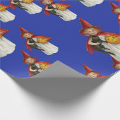 Baby witches Halloween night  ラッピングペーパー (角)