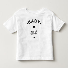 Baby wolf トドラーTシャツ