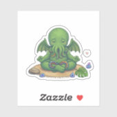 Baby Yoga Cthulhu シール (シート)