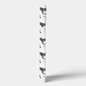 Baby Zebra Frenzy iPadケース (ホワイト) Case-Mate iPhoneケース (裏面 / 右)