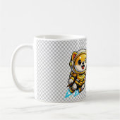 BabyDoge To The Moon コーヒーマグカップ (左)