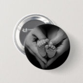 babyfeet 缶バッジ (正面&裏面)