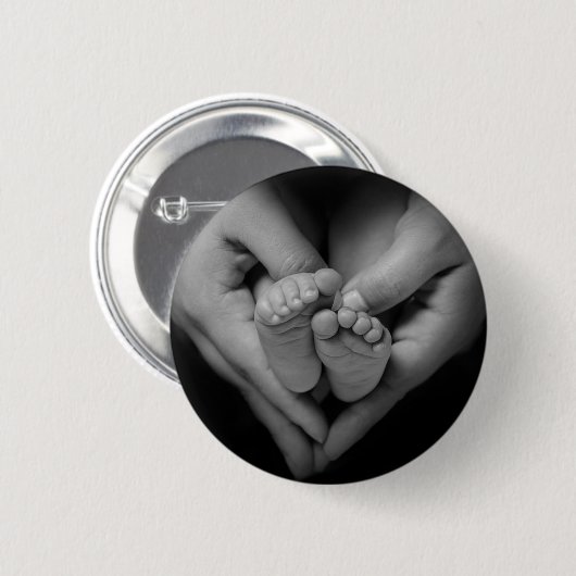 babyfeet 缶バッジ (正面&裏面)