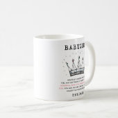 Babygirl – 誰もあなたの王冠の自己愛を取ることができない コーヒーマグカップ (正面右)