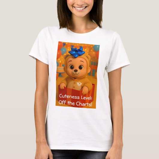 babyJoyシリーズ4 #12 かわいさレベルが最高潮 Tシャツ (正面)