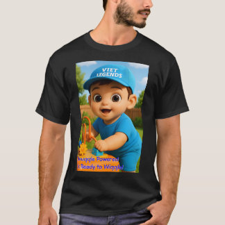 babyJoy Series 7 #VL - Snuggle Powered Men T-shirt Tシャツ