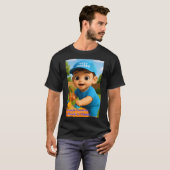 babyJoy Series 7 #VL - Snuggle Powered Men T-shirt Tシャツ (正面フル)
