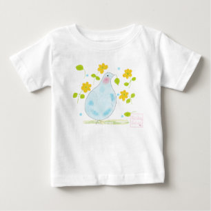 babyLaiaのベビーガール トッズラー ラフルトップス ベビーTシャツ