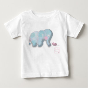 babyLaiaのベビーガール トッズラー ラフルトップス ベビーTシャツ