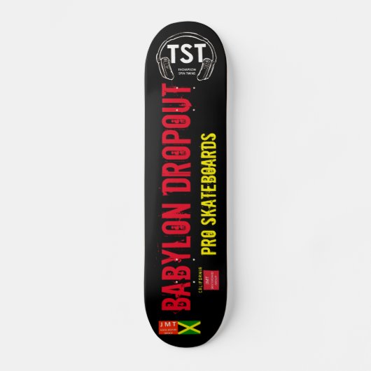 BABYLON DROP OUT SKATEBOARDS / JMT USA スケートボード (正面)