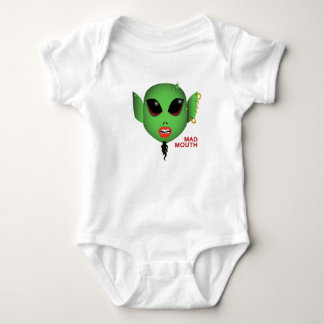 BABYMADMOUTHALIEN ベビーボディスーツ
