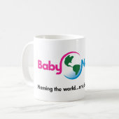 BabyNames.comのマグ コーヒーマグカップ (正面左)
