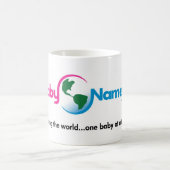 BabyNames.comのマグ コーヒーマグカップ (中央)