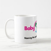 BabyNames.comのマグ コーヒーマグカップ (左)