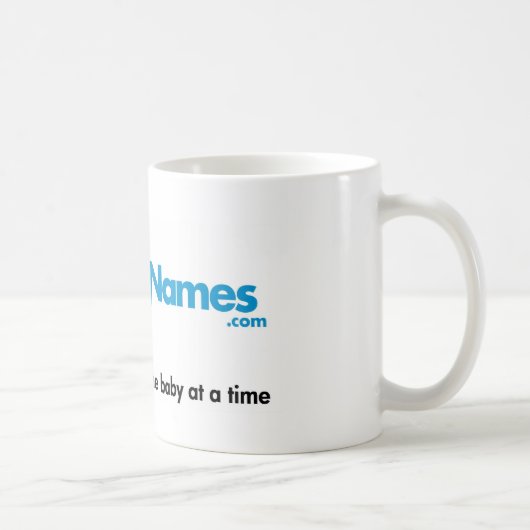 BabyNames.comのマグ コーヒーマグカップ (右)