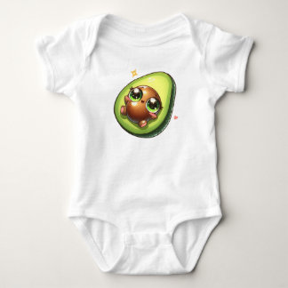 Babyparty süße Avocado Geschenke für Kleinkinder ベビーボディスーツ